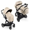 Πολυκαρότσι iBebe iStop&Drive 2in1 Black Gloss/Beige Πολυκαρότσι iBebe iStop&Drive 2in1 Black Gloss/Beige