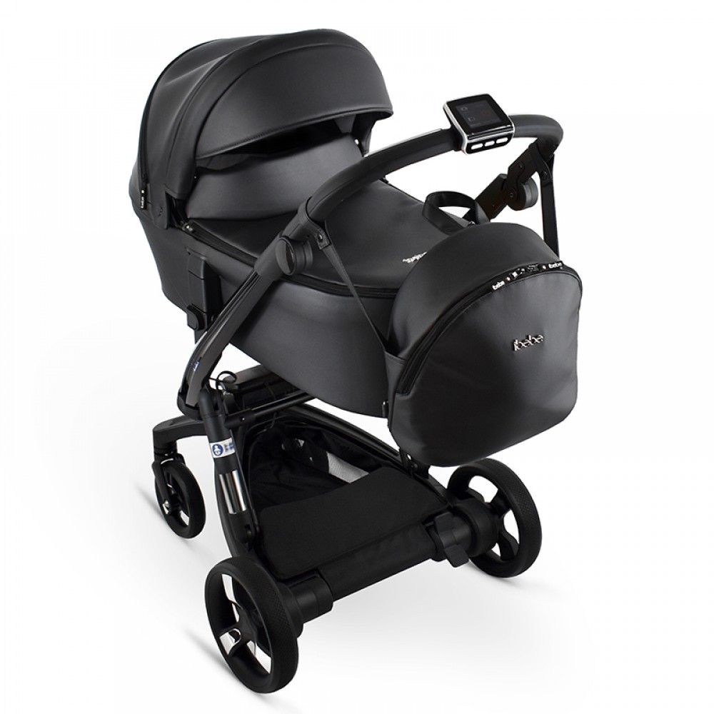 Πολυκαρότσι iBebe iStop&Drive 2in1 Eco Black