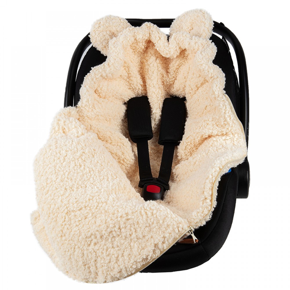 Ποδόσακος Καροτσιού / Καθίσματος Αυτοκινήτου iBebe Mini Me Lamb Cream Ποδόσακος Καροτσιού / Καθίσματος Αυτοκινήτου iBebe Mini Me Lamb Cream