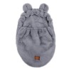 Ποδόσακος Καροτσιού / Καθίσματος Αυτοκινήτου iBebe Mini Me Velour Grey  Ποδόσακος Καροτσιού / Καθίσματος Αυτοκινήτου iBebe Mini Me Velour Grey