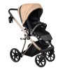 Πολυκαρότσι iBebe Next2 2in1 Eco Dark Beige