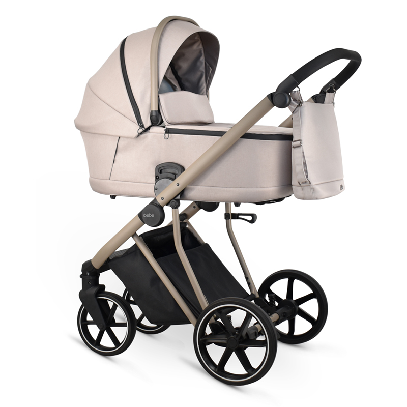 Πολυκαρότσι iBebe Next2 3in1 Beige Πολυκαρότσι iBebe Next2 3in1 Beige