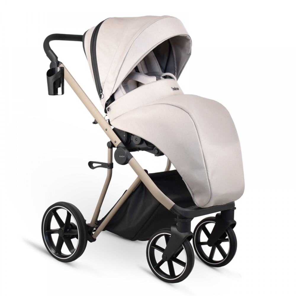 Πολυκαρότσι iBebe Next2 3in1 Beige Πολυκαρότσι iBebe Next2 3in1 Beige