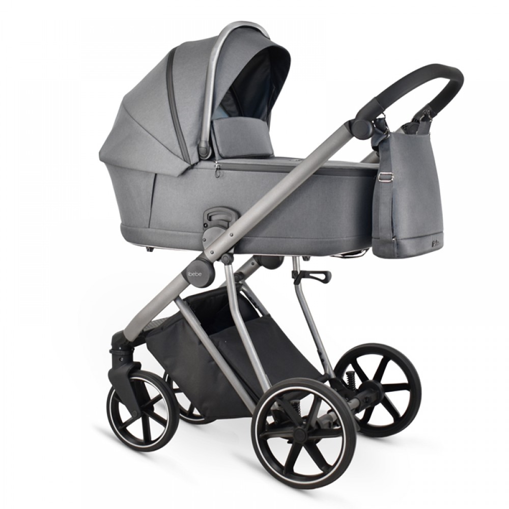 Πολυκαρότσι iBebe Next2 3in1 Grey Πολυκαρότσι iBebe Next2 3in1 Grey