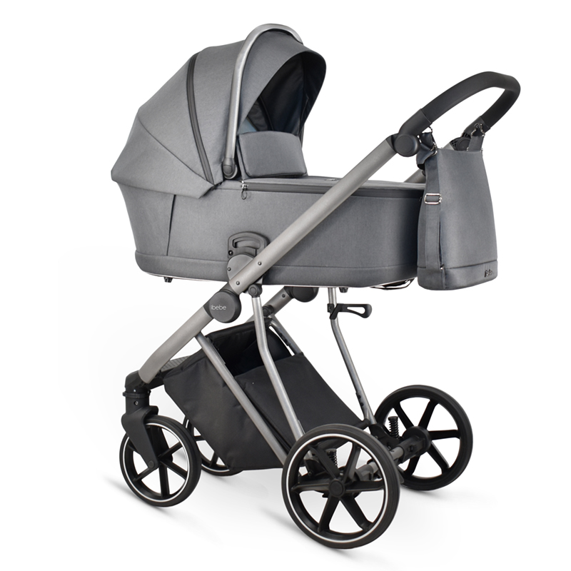 Πολυκαρότσι iBebe Next2 3in1 Grey Πολυκαρότσι iBebe Next2 3in1 Grey