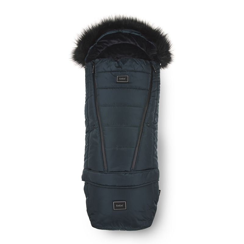 Αδιάβροχoς Ποδόσακος Καροτσιού iBebe Thermo Dark Green Αδιάβροχoς Ποδόσακος Καροτσιού iBebe Thermo Dark Green