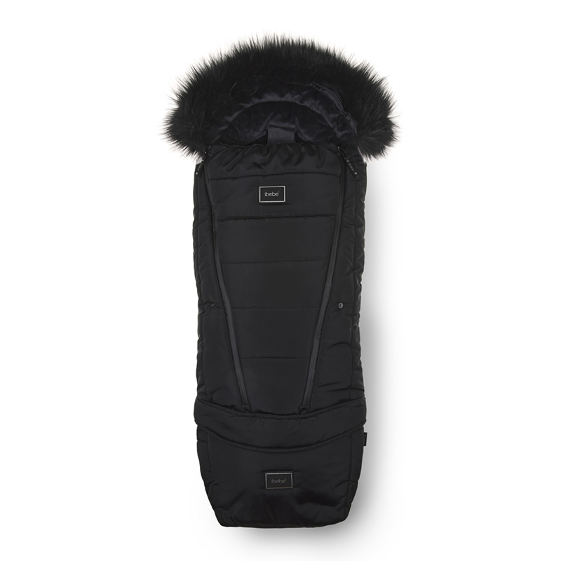 Αδιάβροχoς Ποδόσακος Καροτσιού iBebe Thermo Black Αδιάβροχoς Ποδόσακος Καροτσιού iBebe Thermo Black