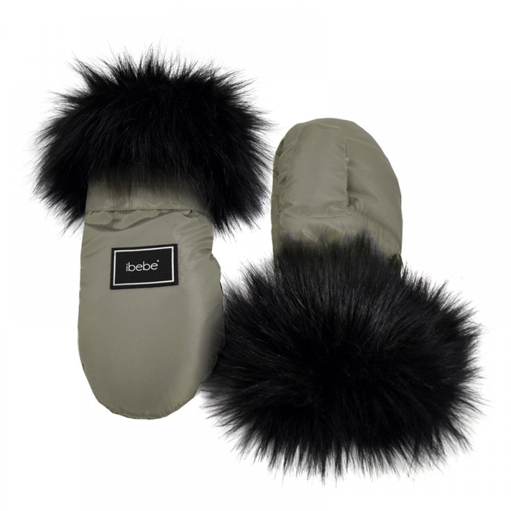 Αδιάβροχα Γάντια Καροτσιού iBebe Thermo Beige Αδιάβροχα Γάντια Καροτσιού iBebe Thermo Beige