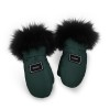 Αδιάβροχα Γάντια Καροτσιού iBebe Thermo Dark Green Αδιάβροχα Γάντια Καροτσιού iBebe Thermo Dark Green