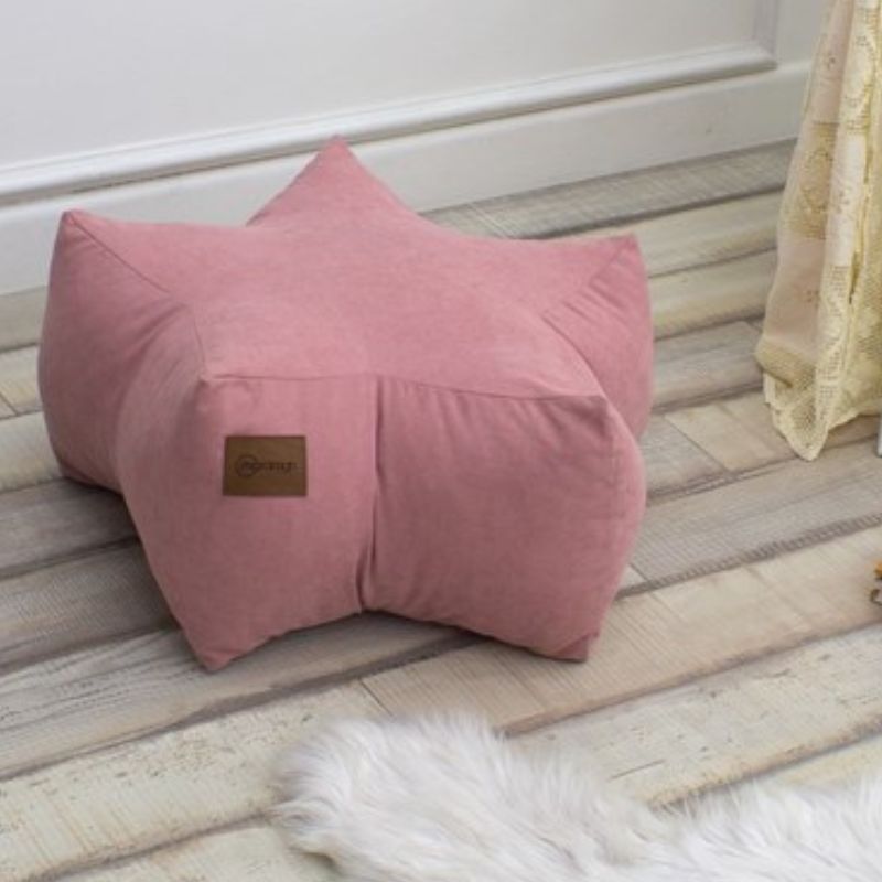 Παιδικό Πουφ Mordesign Star Pink