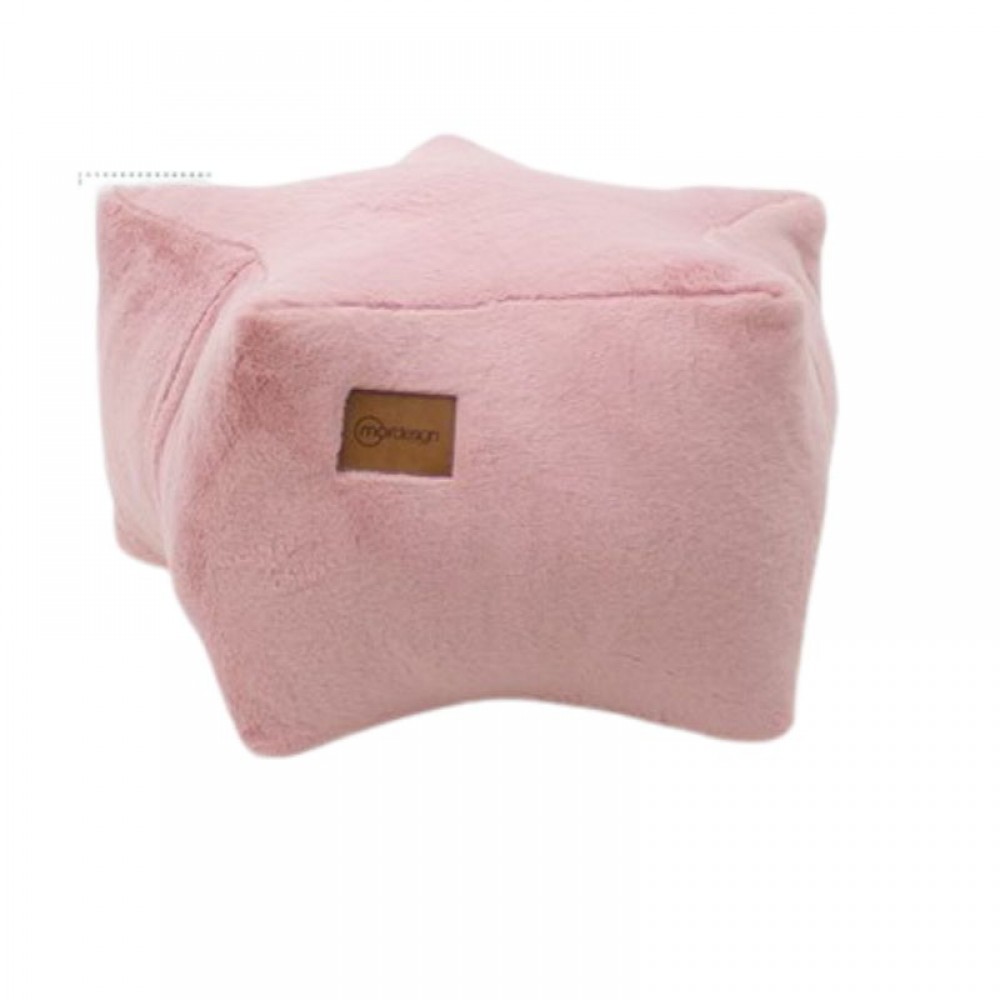 Παιδικό Πουφ Mordesign Plush Star Grey