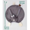 Χαλάκι Δραστηριοτήτων Mordesign Rabbit Grey