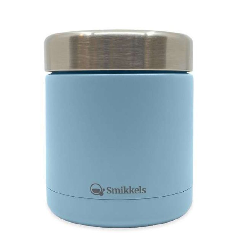 Θερμός Φαγητού Smikkels 350ml Blue