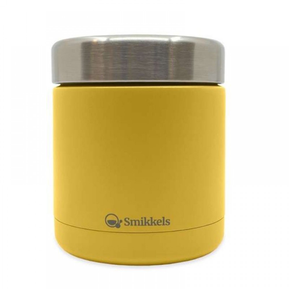 Θερμός Φαγητού Smikkels 350ml Yellow Θερμός Φαγητού Smikkels 350ml Yellow