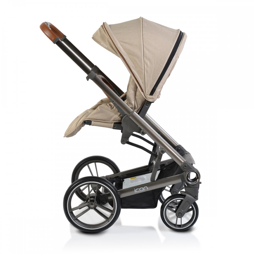 Πολυκαρότσι Cangaroo Icon 2 in 1 Beige 