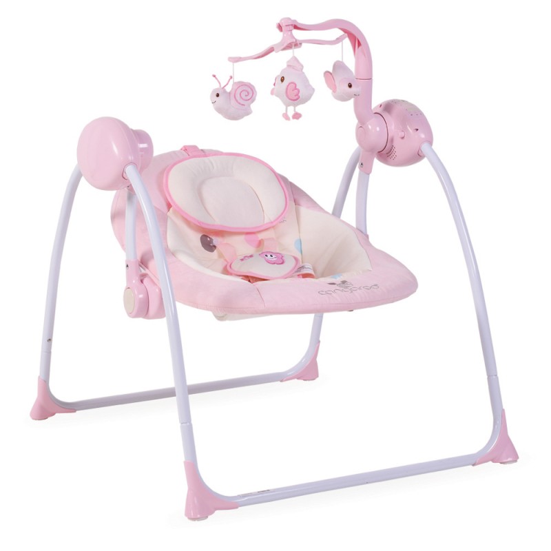 Ηλεκτρική Κούνια Ρηλάξ Cangaroo Baby Swing+ Pink