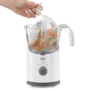 Ατμομάγειρας με Μπλέντερ Chicco Easy Meal Grey 1lt Ατμομάγειρας με Μπλέντερ Chicco Easy Meal Grey 1lt