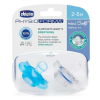 Πιπίλα Chicco Mini Soft PhysioForma 2-6m Blue (2τεμ.) Πιπίλα Chicco Mini Soft PhysioForma 2-6m Blue (2τεμ.)