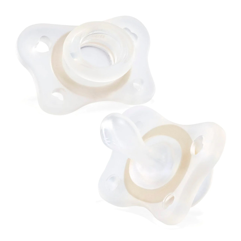 Πιπίλα Chicco Mini Soft PhysioForma 2-6m White (2τεμ.)