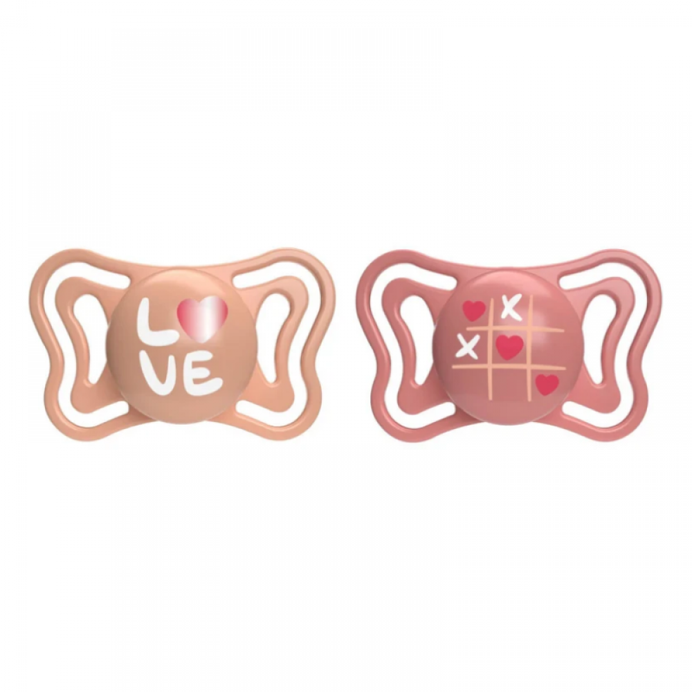 Πιπίλα Σιλικόνης Chicco Physio Forma Light Pink 16-36m (2τεμ.) Πιπίλα Σιλικόνης Chicco Physio Forma Light Pink 16-36m (2τεμ.)