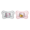 Πιπίλα Σιλικόνης Chicco Physio Forma Light Pink 2-6m (2τεμ.) Πιπίλα Σιλικόνης Chicco Physio Forma Light Pink 2-6m (2τεμ.)
