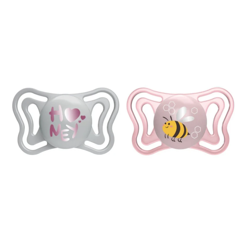 Πιπίλα Σιλικόνης Chicco Physio Forma Light Pink 2-6m (2τεμ.)
