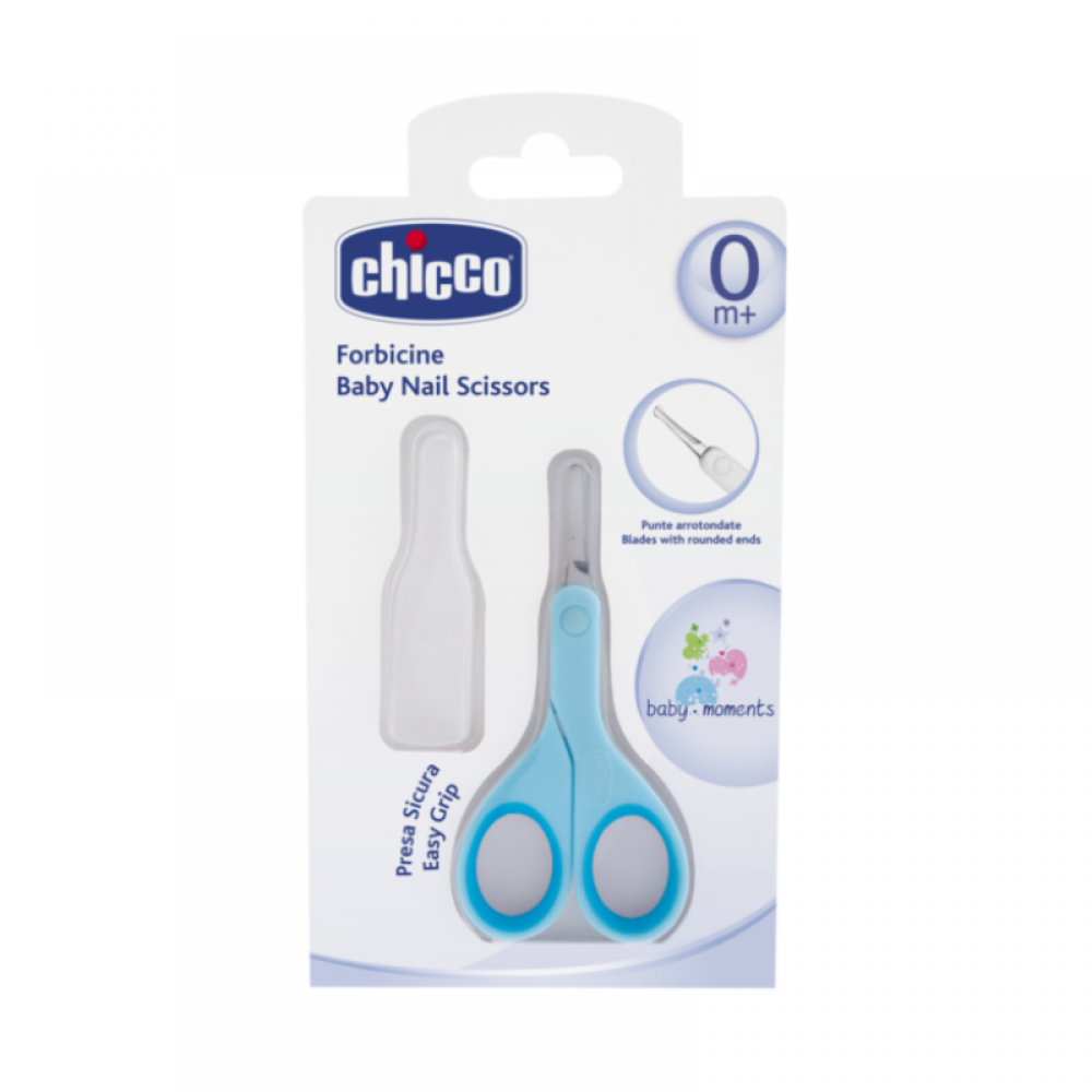 Ψαλιδάκι Ασφαλείας Chicco Με Θήκη Blue Ψαλιδάκι Ασφαλείας Chicco Με Θήκη Blue