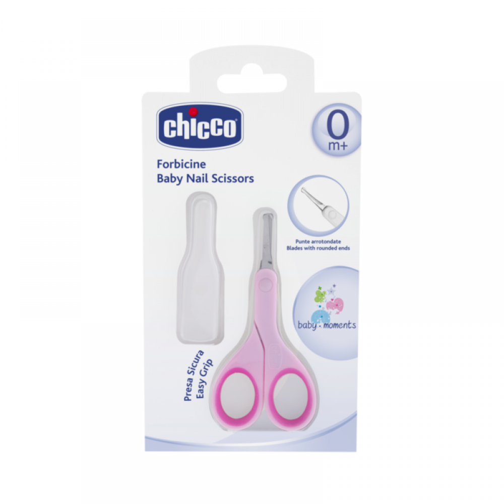 Ψαλιδάκι Ασφαλείας Chicco Με Θήκη Pink Ψαλιδάκι Ασφαλείας Chicco Με Θήκη Pink