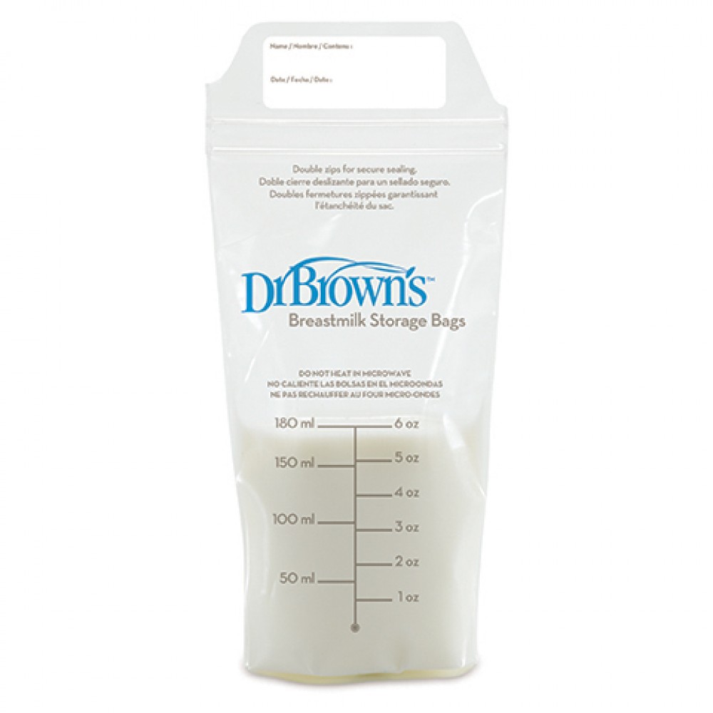 Σακουλάκια Αποθήκευσης Μητρικού Γάλακτος Dr. Brown's (25τεμ.)