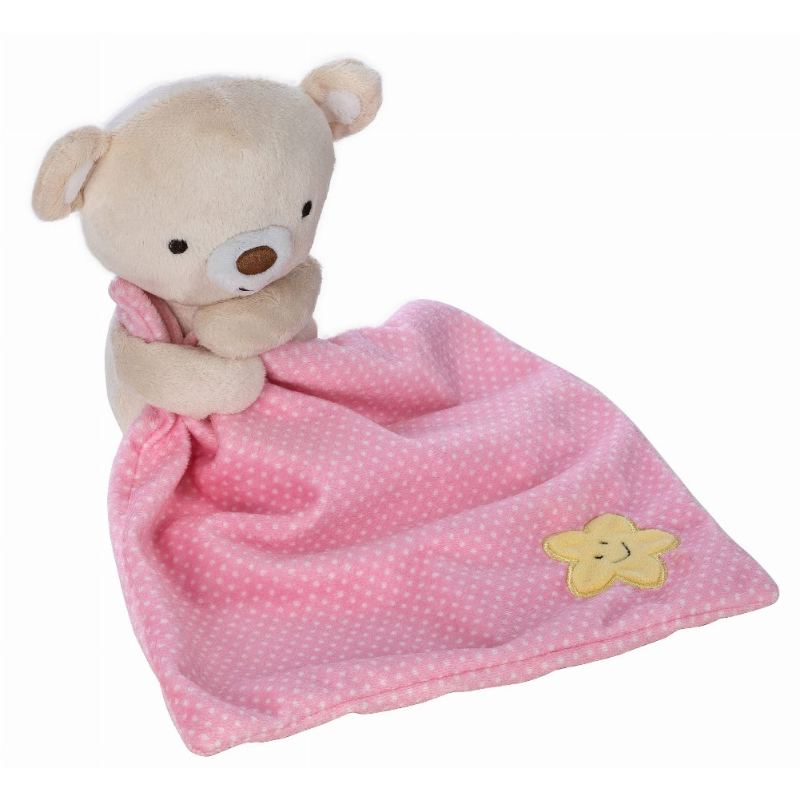 Πανάκι Παρηγοριάς / Λούτρινο Παιχνίδι FreeOn My First Snuggle Friend Pink