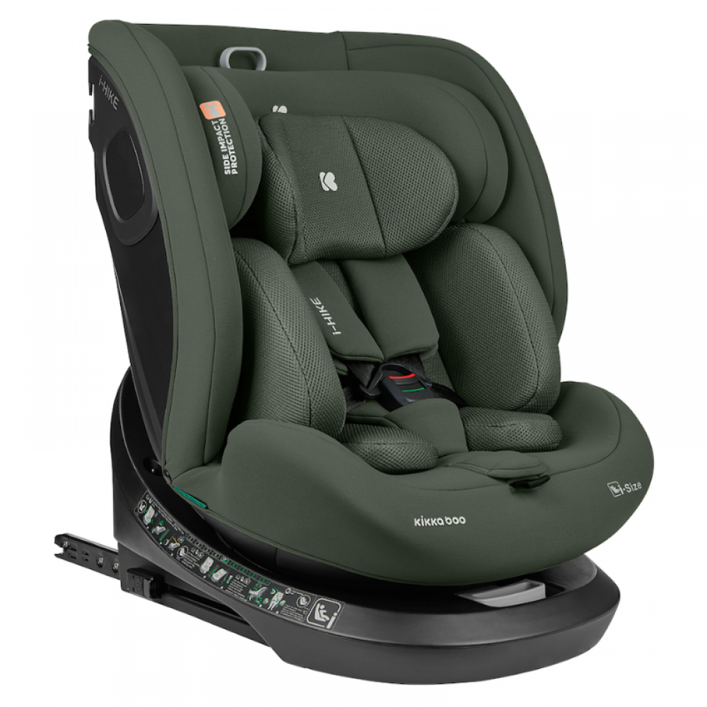 Κάθισμα Αυτοκινήτου Kikka boo i-Hike i-SIZE 40-150cm Army Green 2025 Κάθισμα Αυτοκινήτου Kikka boo i-Hike i-SIZE 40-150cm Army Green 2025