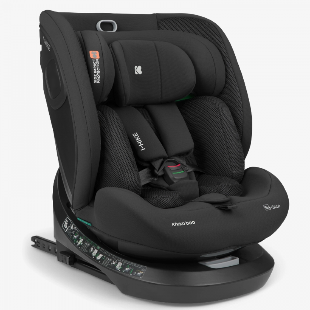 Κάθισμα Αυτοκινήτου Kikka boo i-Hike i-SIZE 40-150cm Black 2025 Κάθισμα Αυτοκινήτου Kikka boo i-Hike i-SIZE 40-150cm Black 2025
