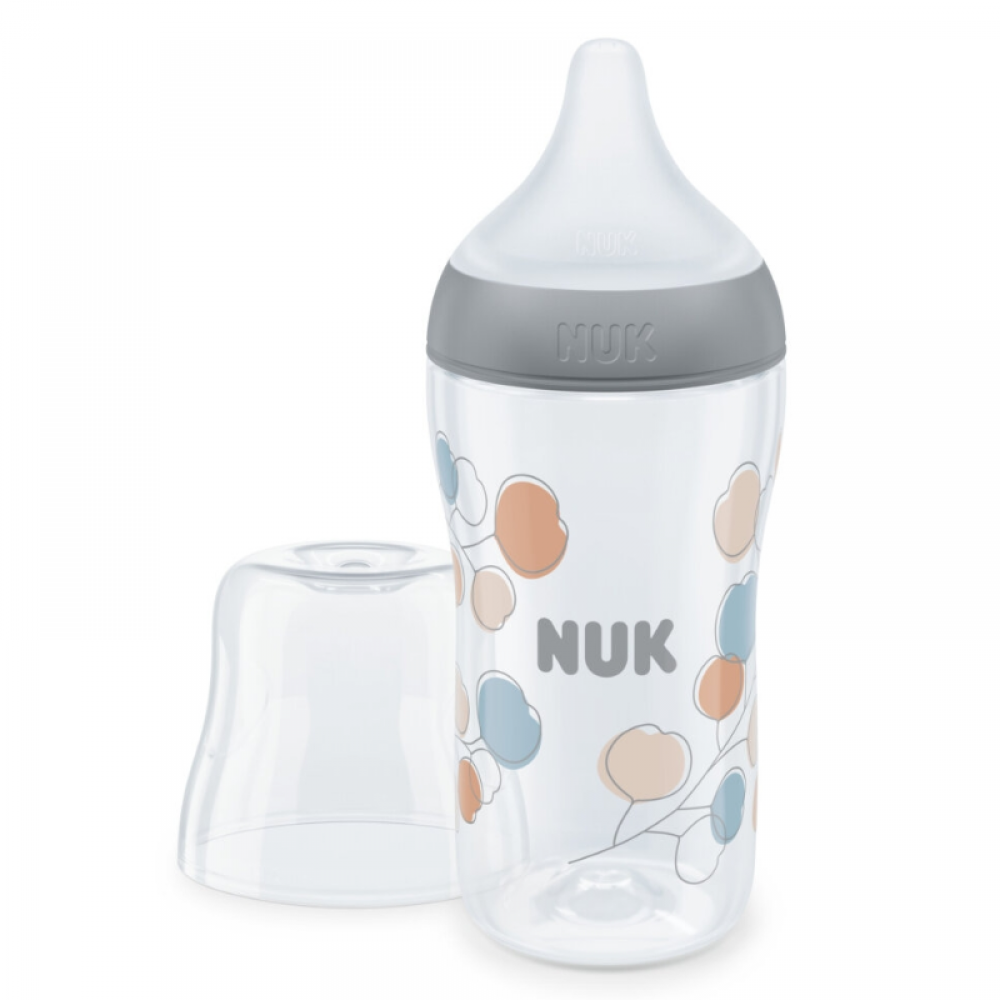 Πλαστικό Μπιμπερό Nuk Perfect Match Temperature Control με θηλή Silic 3m+ Twing 260ml Πλαστικό Μπιμπερό Nuk Perfect Match Temperature Control με θηλή Silic 3m+ Twing 260ml