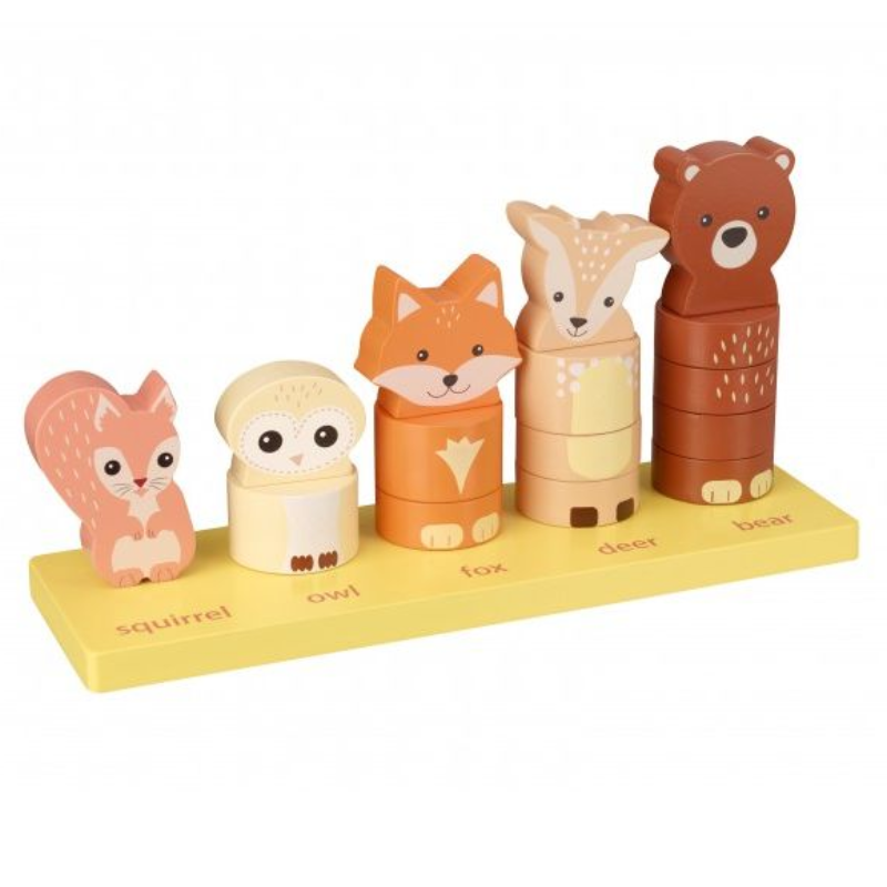 Ξύλινο Παιχνίδι Εκμάθησης Αριθμών Woodland Orange Tree Toys