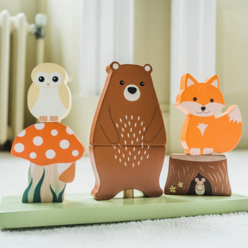 Ξύλινο Παιχνίδι Ισορροπίας Woodland Orange Tree Toys Ξύλινο Παιχνίδι Ισορροπίας Woodland Orange Tree Toys