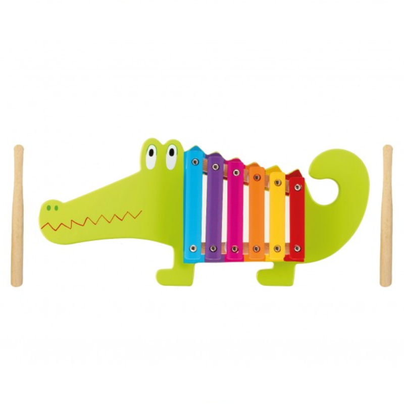 Ξυλόφωνο Κροκόδειλος Orange Tree Toys