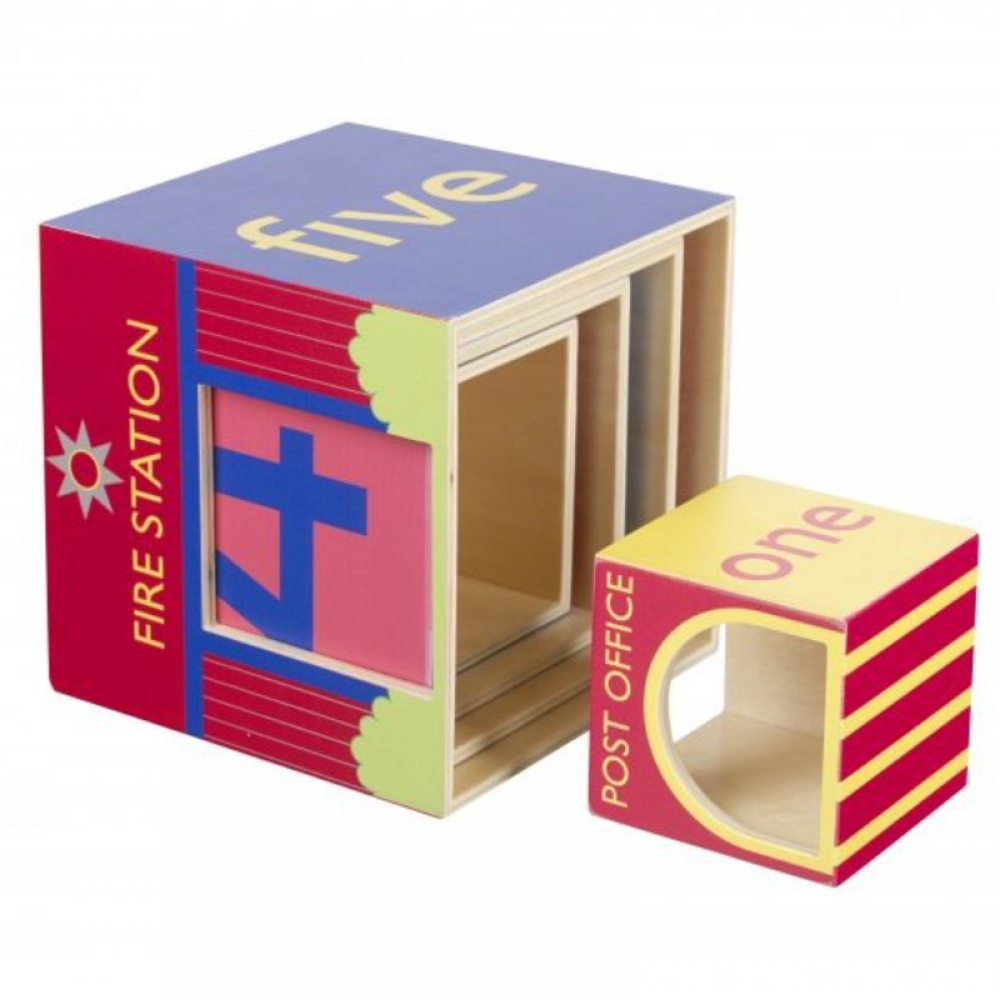 Κύβοι Στοίβαξης Αστυνομία Orange Tree Toys Κύβοι Στοίβαξης Αστυνομία Orange Tree Toys