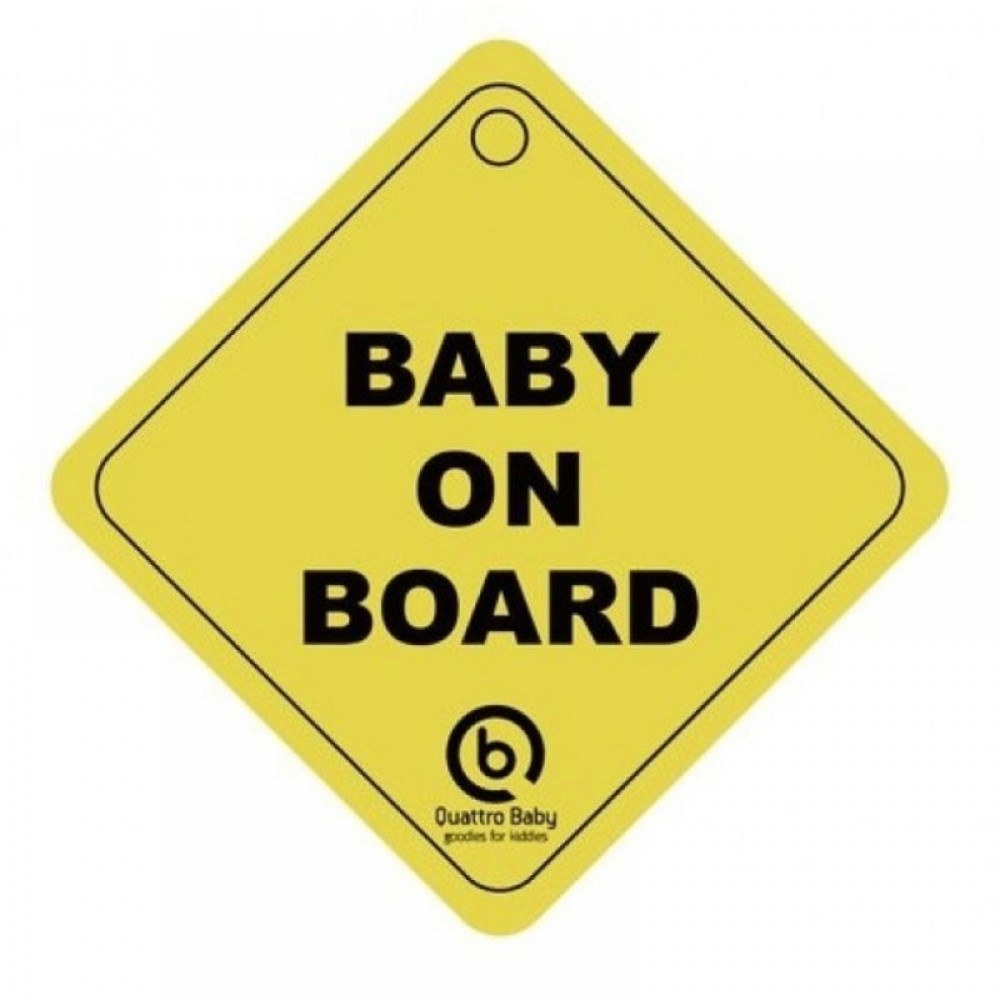 Κρεμαστό Quattro Baby On Board
