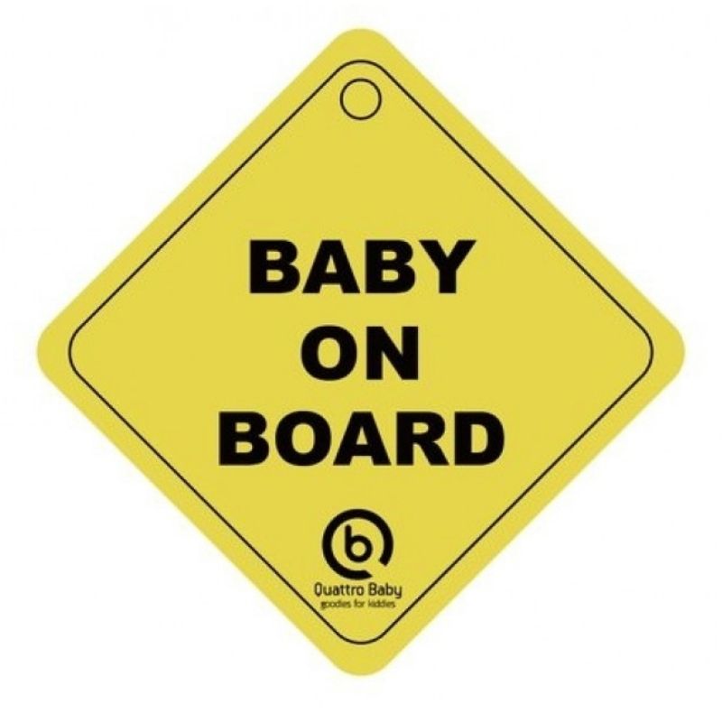 Κρεμαστό Quattro Baby On Board