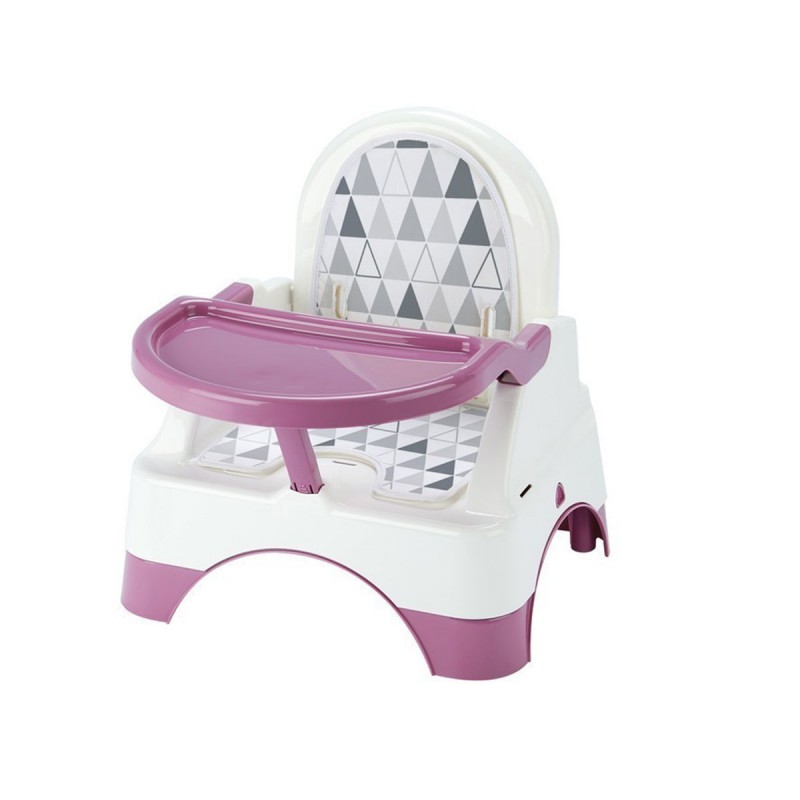 Καρεκλάκι Φαγητού Thermobaby Edgar Booster Set with Step Pink