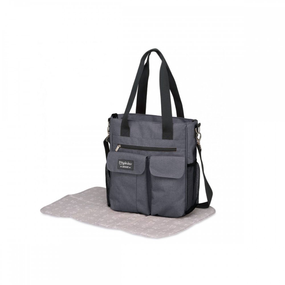 Τσάντα Αλλαξιέρα X-treme Baby 30x34cm Denim Grey