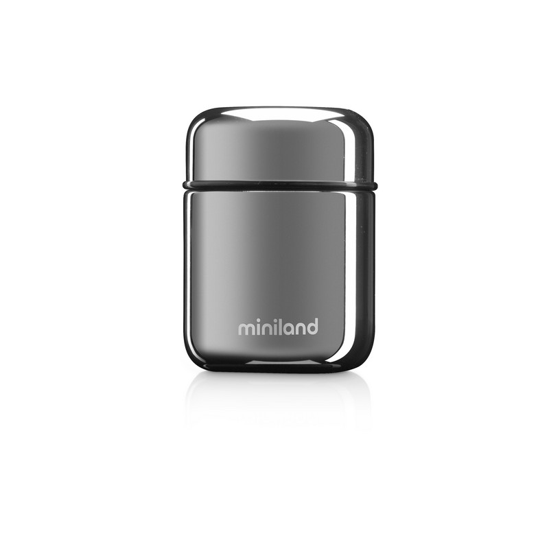 Θερμός Φαγητού Miniland Deluxe Food Thermos Mini Silver