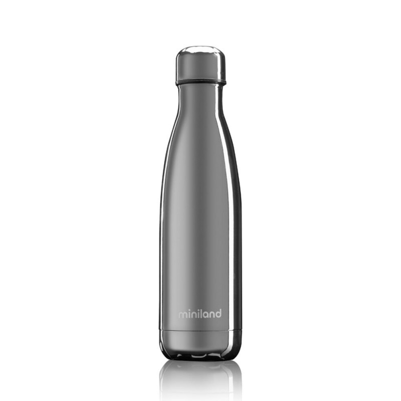 Θερμός - Μπουκάλι Miniland Deluxe Bottle 500ml Silver