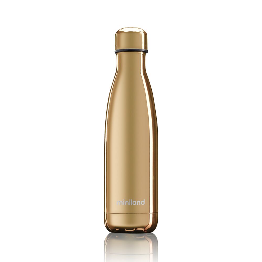 Θερμός - Μπουκάλι Miniland Deluxe Bottle 500ml Gold