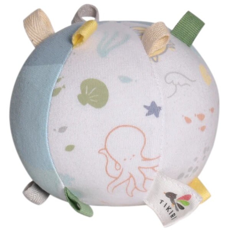 Μασητικό / Κουδουνίστρα Οδοντοφυΐας Tikiri Toys Ocean Activity Ball