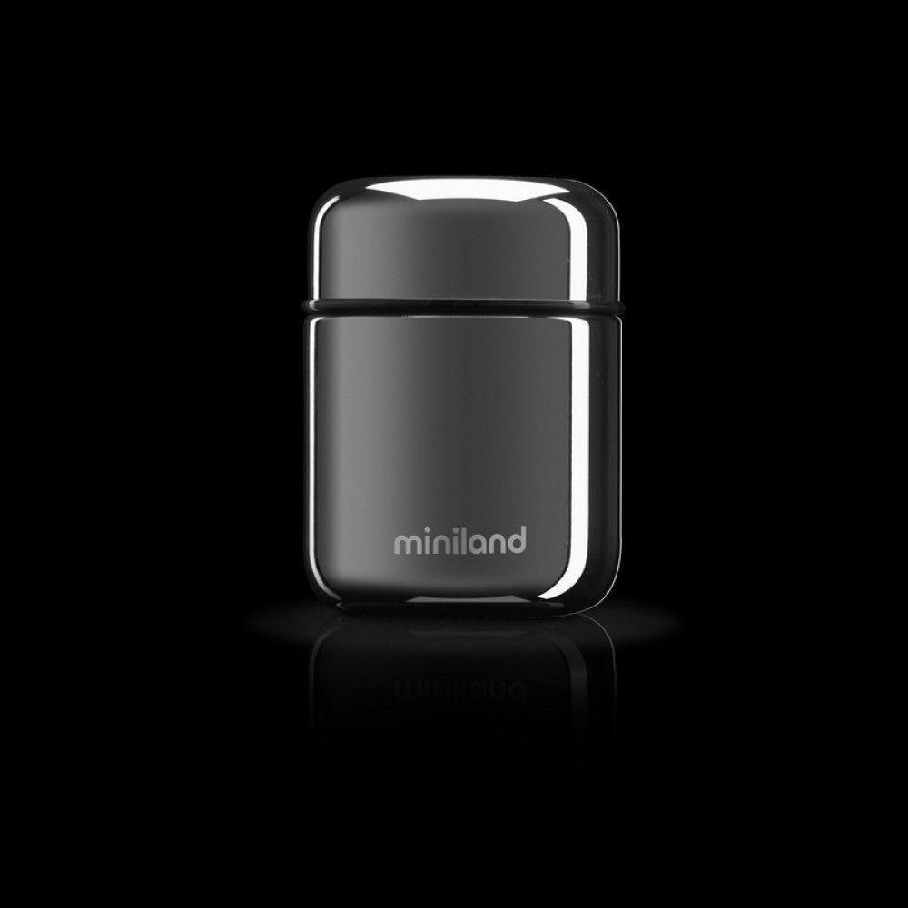 Θερμός Φαγητού Miniland Deluxe Food Thermos Mini Silver Θερμός Φαγητού Miniland Deluxe Food Thermos Mini Silver