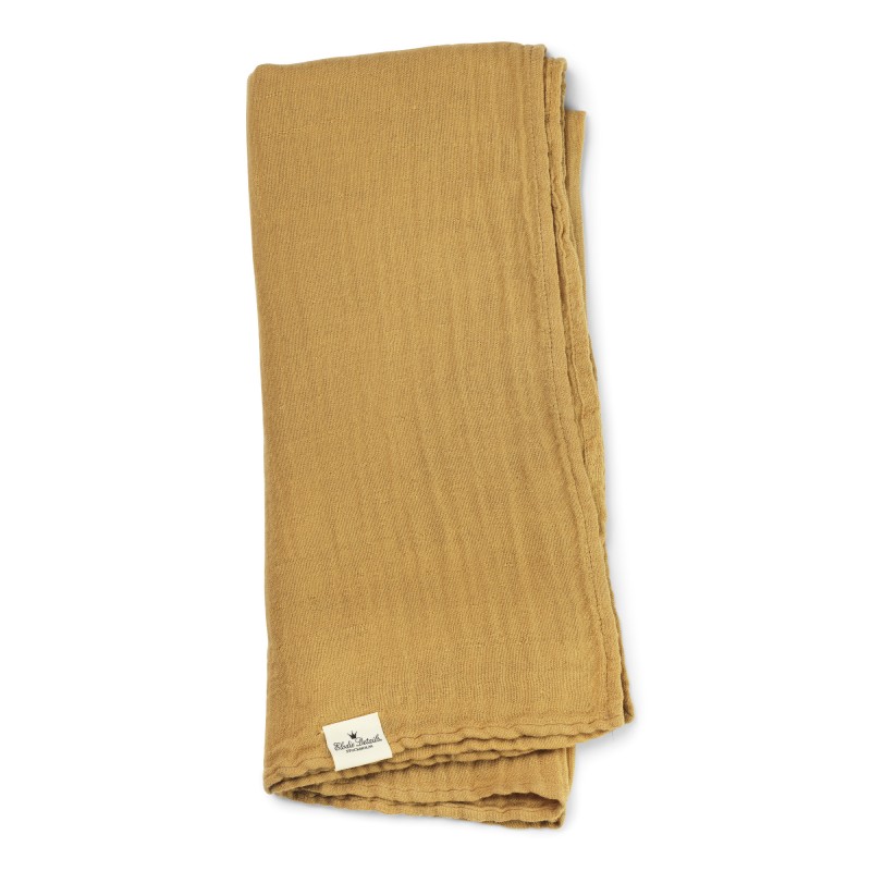 Βρεφική Κουβέρτα Βαμβακερή Elodie Details Soft Gold
