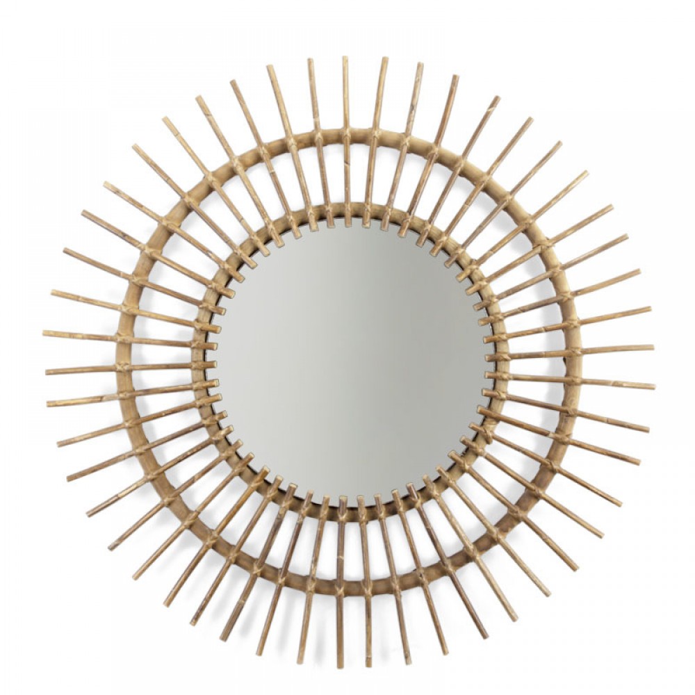 Καθρέφτης Childhome Rattan Mirror Aura 90cm