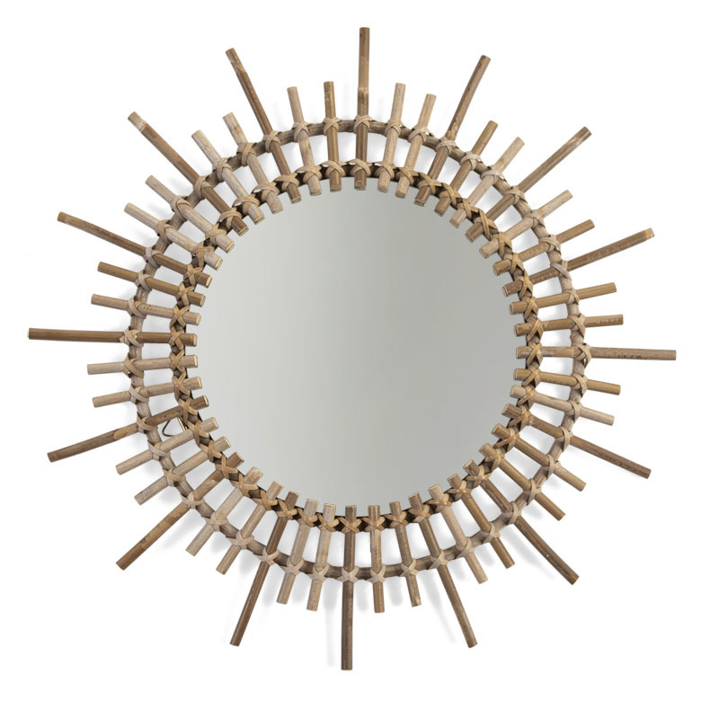 Καθρέφτης Childhome Rattan Mirror Aura 60cm