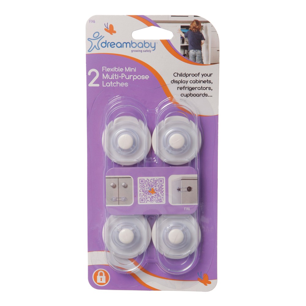 Παιδική Ασφάλεια DreamBaby Πολλαπλών Χρήσεων Small 2 pack